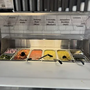 Salsa bar