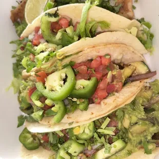 Fish Taco Beef Taco Sauteed Veggies Taco