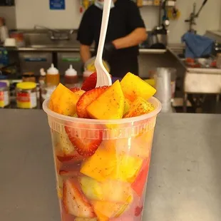 MIXED Fresh fruit .. DELICIOUS!!