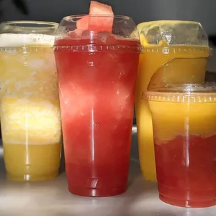 all made with real fruit and no artificial flavors, so good