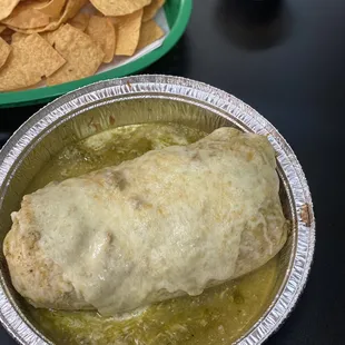 Chile Verde Burrito