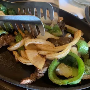 Lunch fajitas
