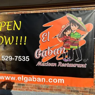 a sign for a mexican restaurant