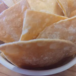Seemed like homemade tortilla chips