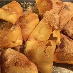 a close up of a plate of food