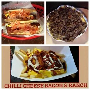 chili cheese bacon and ranch