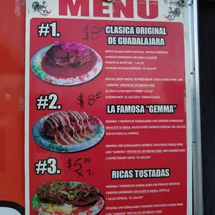 The torta clasica original is very tasty, i ordered the sauce spicyness to be 5 and was perfect,their tostadas are delicious as well. BOMB!