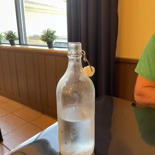 Chilled water bottle