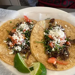 Street steak tacos