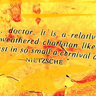a picture with a quote