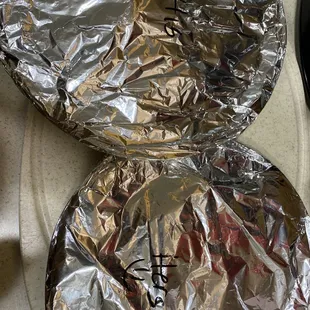 Marked His and Hers, just thought it was a cute gesture:) we adore you, Steph and Vicky! Can we be a part of your family?! Lol