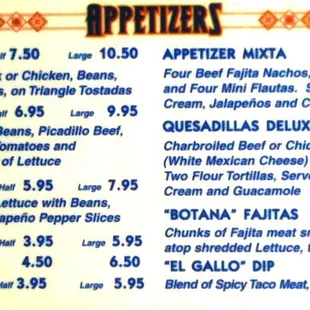 Menu-Appetizers