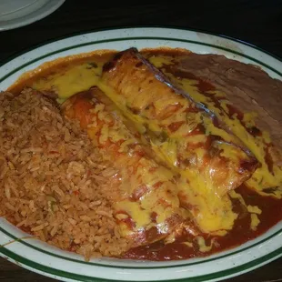 Verde Chicken Enchiladas