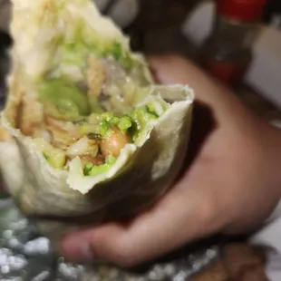 Carne asada  burrito