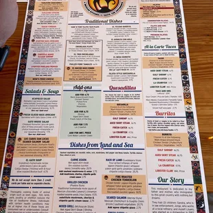 Nice menu!