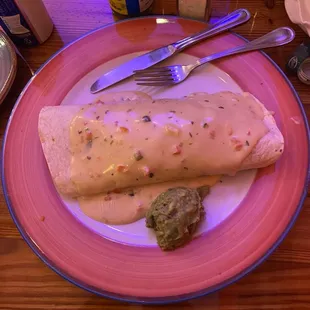 La Crawfish Burrito