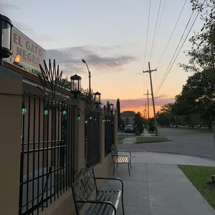 Front of the restaurant
