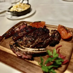 Bone in rib-eye