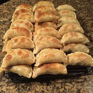 Empanadas. Consider them for any occasion, kids love them! (options include, beef, chicken, ham and cheese and more!)