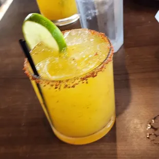 Mango Passionfruit Margarita Mocktail