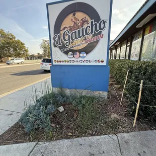 outside