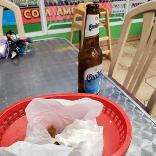 Milanera de carne y quilmes