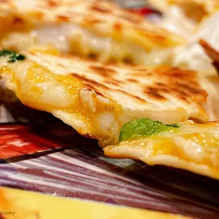 Shrimp and Crab Quesadilla