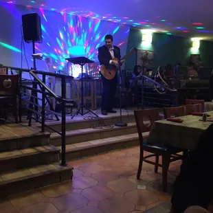 Live music on the weekends