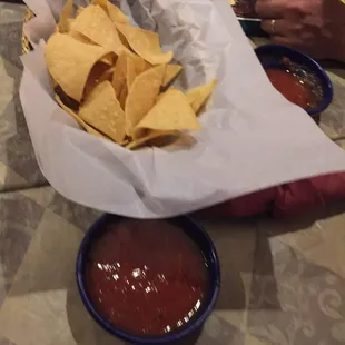 Salsa and Chips