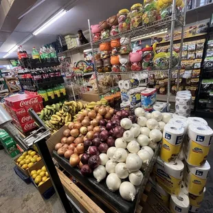 Produce section