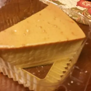 Flan by the slice @ $2.50. Oh how my diet will suffer.