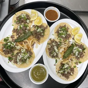 TACOS DE CARNE ASADA!