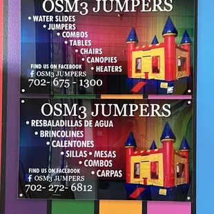 They offer catering and extras for parties! Full service