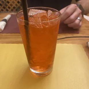 Watermelon aqua something.. Very good, very sweet.