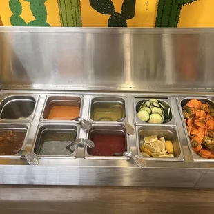 Salsa bar