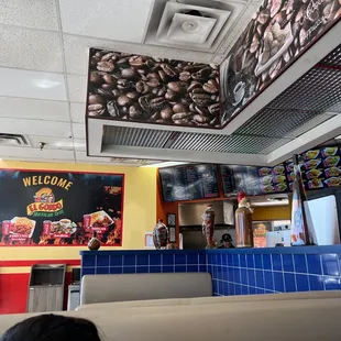 the interior of el gordo mexican grill