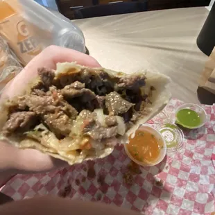 So much meat! Tender and delicious!