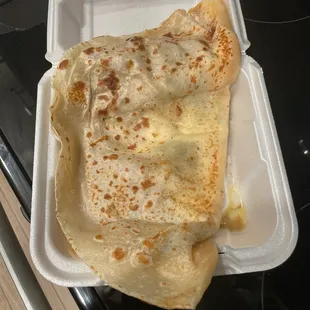 Quesadilla? I'm not sure how this is a quesadilla.