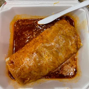 Smothered Gordo burrito