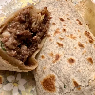Barbacoa burrito