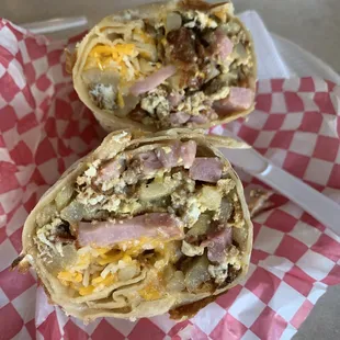 Breakfast Burritos