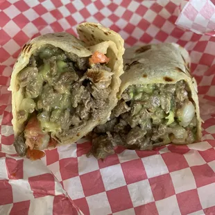Carne Asada Burrito