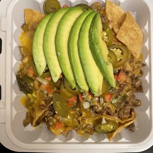 Nachos De Asada