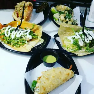 A bit of everything from our menu.