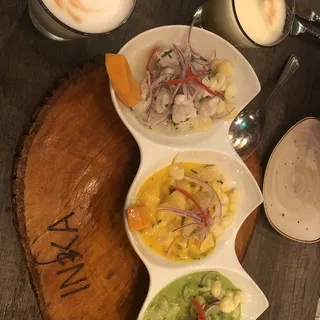 Trilogia de Ceviches