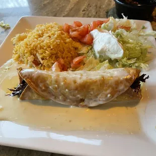 Chimichanga Lunch