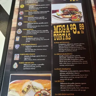 Update menu