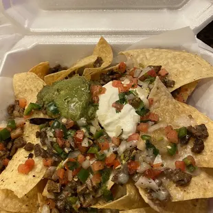 Carne Asada Nachos