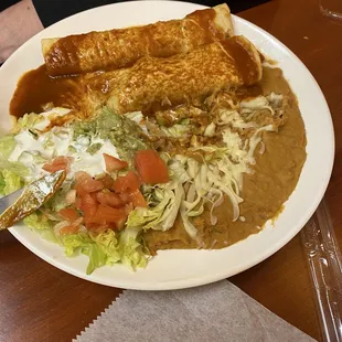 Chicken Chimichangas
