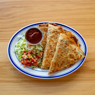 Vegan Cheese Tlayuda